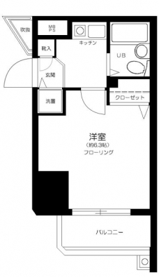 ロイヤルアメニティー池尻大橋の間取り図