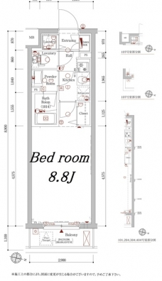 アクサス上板橋の間取り図