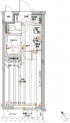 メインステージ赤塚の間取り図