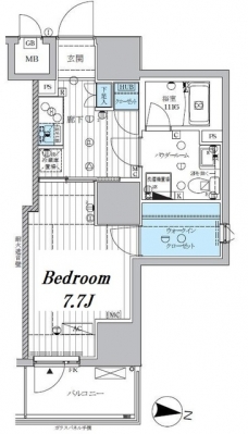 ランドステージ両国の間取り図