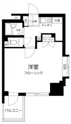 ロイヤルパレス池袋西の間取り図