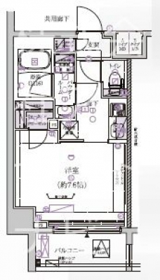 メインステージ菊川IIの間取り図