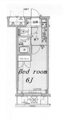 メインステージ荻窪の間取り図