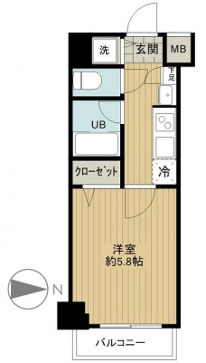 フェニックス武蔵関クアトロの間取り図