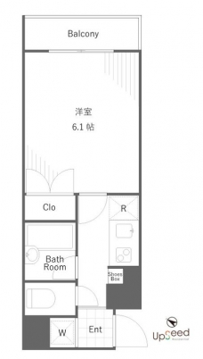 グラントゥルース目黒花房山の間取り図