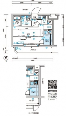 メインステージ富士見台の間取り図