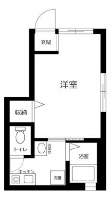ヴィエント下井草の間取り図