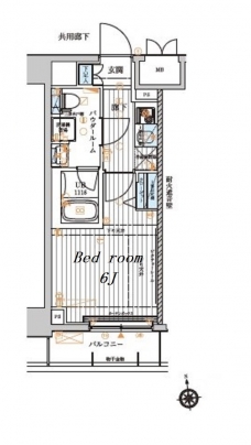 メインステージ元住吉の間取り図