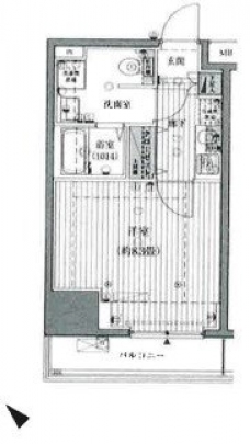 プレール・ドゥーク東京イーストＶの間取り図