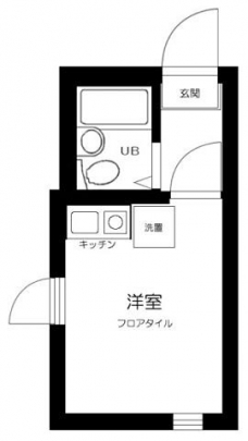 イルビラージュ仲六郷の間取り図