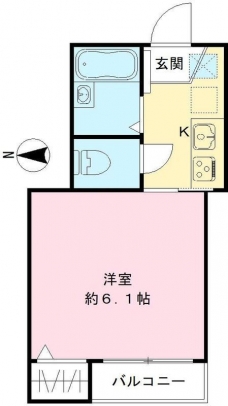 サットンプレイス・プロスパーの間取り図