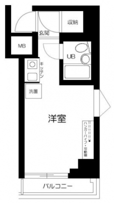 グレイス蒲田の間取り図