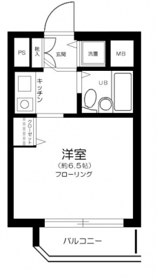 フェニックス幡ヶ谷壱番館の間取り図