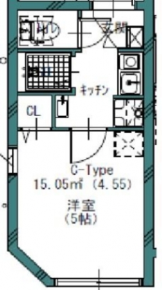 GREW Koenji Residenceの間取り図