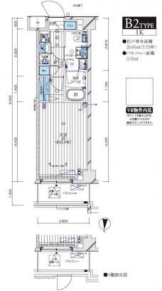 メインステージ本蓮沼の間取り図