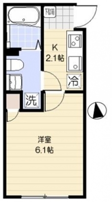 ステラ住吉の間取り図