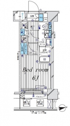 メインステージ亀有の間取り図