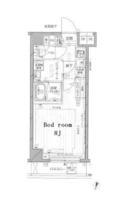 メインステージ板橋志村IIの間取り図