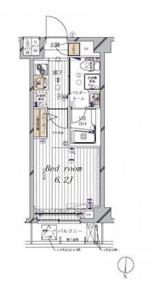 メインステージ多摩川IIIの間取り図