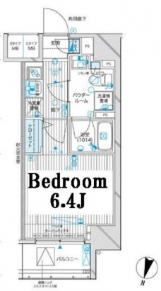 メインステージ九段下の間取り図