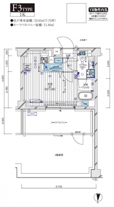 メインステージ本蓮沼の間取り図