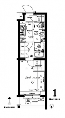 アークマーク新宿下落合の間取り図
