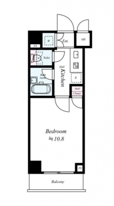 ルーブル蒲田南参番館の間取り図