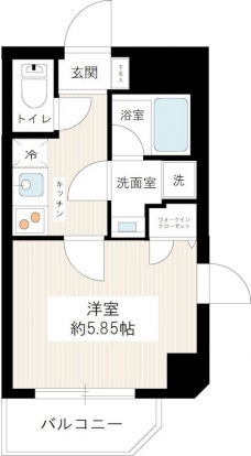 ＲＩＳＥ ＮＡＫＡＮＯ－ＭＡＴＳＵＧＡＯＫＡの間取り図