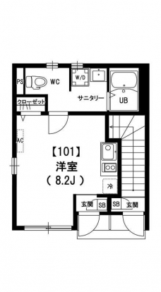 リブリ・たんぽぽの間取り図