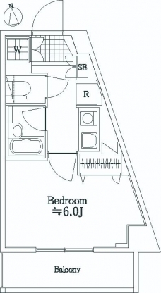 日神デュオステージ大森の間取り図