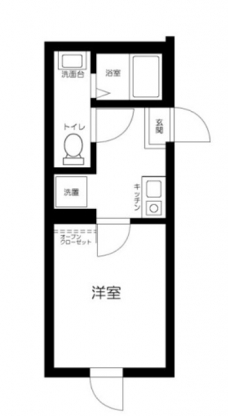 エクラ中台の間取り図