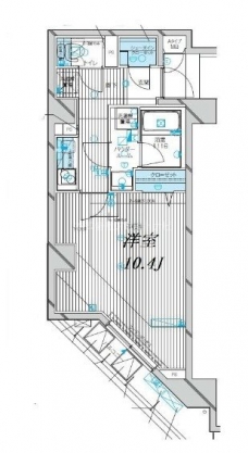 メインステージ千歳船橋の間取り図