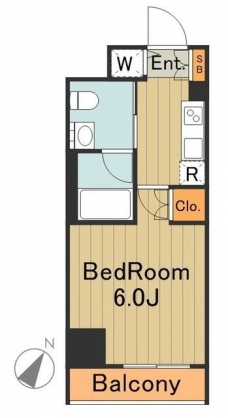 グラントゥルース大森ライズの間取り図