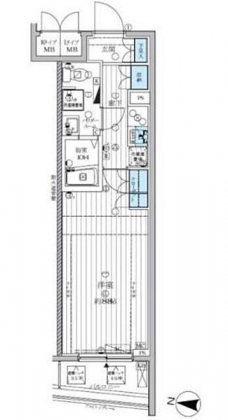 ランドステージ両国の間取り図