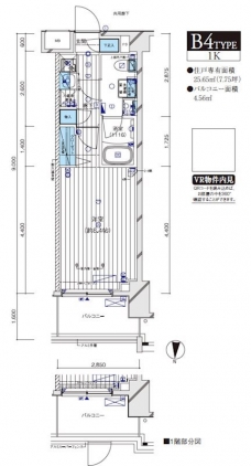 メインステージ本蓮沼の間取り図