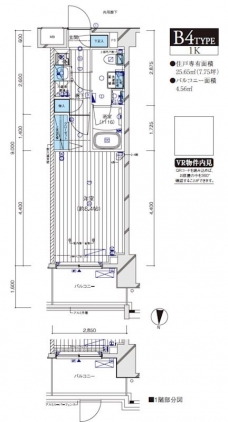 メインステージ本蓮沼の間取り図