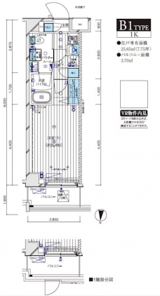 メインステージ本蓮沼の間取り図