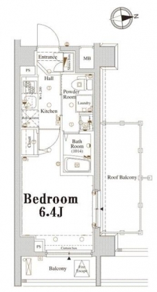 アクサス大塚の間取り図