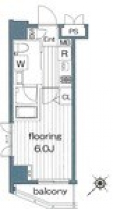 ヴァレッシア桜上水駅前シティの間取り図