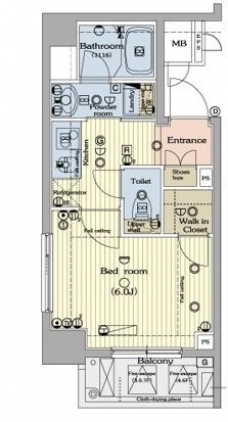 グラントゥルース井荻の間取り図