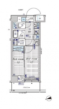 メインステージ川口リンクスの間取り図
