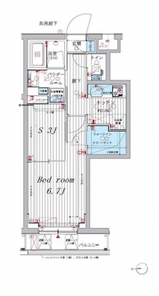 メインステージ練馬春日町の間取り図