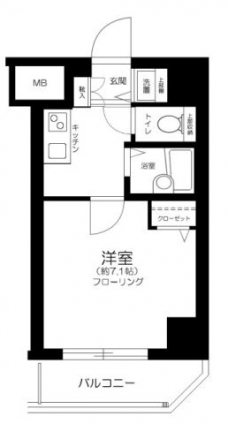 ライジングプレイス練馬関町ステーションスクエアの間取り図