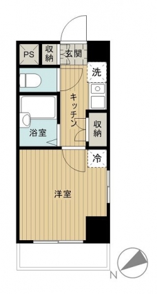 ヴェルステージ大森西の間取り図