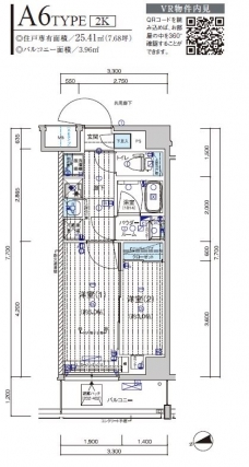 メインステージ川口リンクスの間取り図