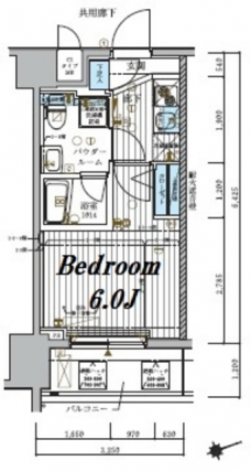 メインステージ北千住IVの間取り図