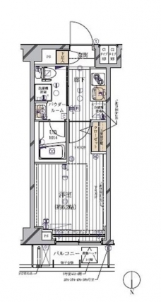 メインステージ多摩川IIIの間取り図