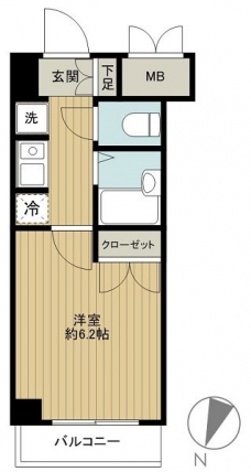 ヴェルト杉並サウスヒルの間取り図