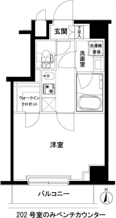 ルーブル木場の間取り図