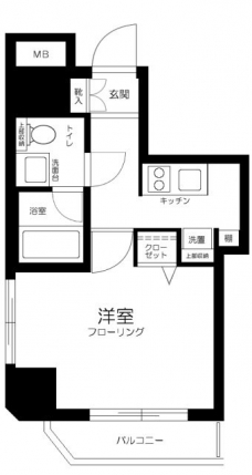 スパシエトラッド川口の間取り図